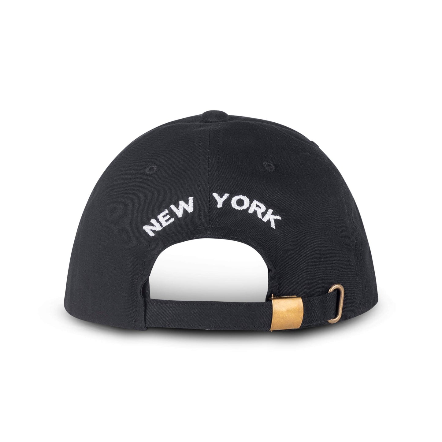 New York Cap for Men and Women | NY Hat Crafted from Pure Cotton Twill Material with Exquisite Embroidery | Adjustable NY Hat with Exceptional Comfort Durability | Yankee's NY Black